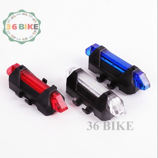 Đèn hậu xe đạp LED sạc USB full box-gắn sau xe đạp - Siêu sáng, chống nước.