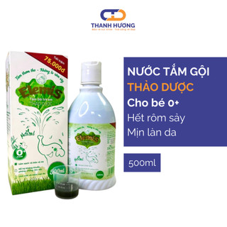 Combo 5 tặng 1 elemis 500ml chống rôm sảy, hăm tã, mụn nhọt, hương sả chanh dễ chịu