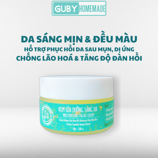Kem Sữa Dưỡng Sáng Da cấp nước dưỡng ẩm & ngừa lão hoá MOISTURIZING FACIAL CREAM GUBY HOMEMADE