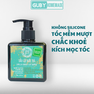 Dầu Gội Bưởi Trà giảm rụng & kích mọc tóc CAMELLIA SINENSIS LEAF SHAMPOO handmade by GUBY HOMEMADE