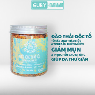 Muối Xông Thải Độc DETOXIFYING PINK SALT - handmade by Guby Homemade