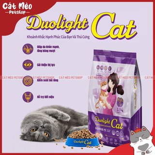 Seal Hãng 1Kg Hạt DUOLIGHT CAT Cho Mèo Mọi Lứa Tuổi ( Xả Kho T9/2025)