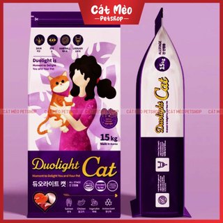 Hạt duolight cat cho mèo mọi lứa tuổi - túi chiết 1kg