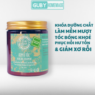 Kem Xả & Ủ Tóc phục hồi & nuôi dưỡng tóc chắc khoẻ, mềm mượt - HAIRCARE TREATMENT - handmade by GUBY