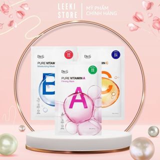Mặt nạ siêu phục hồi dưỡng trắng da dr.g pure vitamin mask 23g