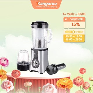 Máy xay sinh tố 2 cối đa năng Kangaroo KG2B3