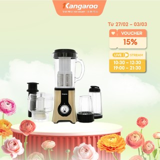 Máy xay sinh tố 4 cối đa năng Kangaroo KG4B3