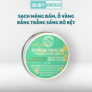 Kem Đánh Trắng Răng Than Hoạt Tính loại bỏ mảng bám & ố vàng ACTIVATED CHARCOAL WHITENING TOOTHPASTE