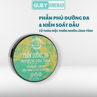 Phấn Dưỡng Da kiểm soát dầu thừa & ngừa mụn MOISTURIZING HERBAL POWDER - Handmade By GUBY HOMEMADE