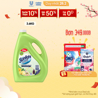 Nước Lau Sàn Sunlight Thiên Nhiên 3.6kg