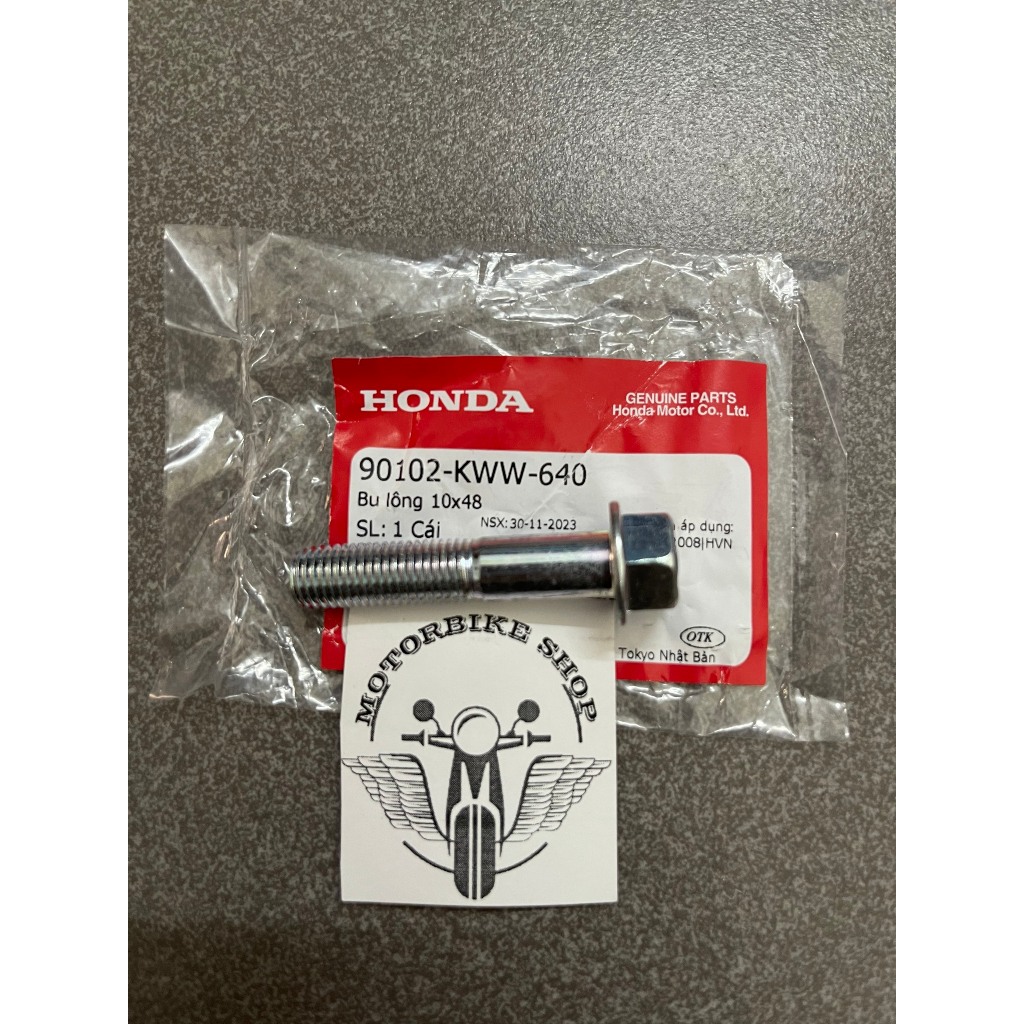 ốc bắt mi đông cổ lái xe vision 2021 fu led fu mập wave a 110 winner 90501KPH880 90505KPH880 90102KW