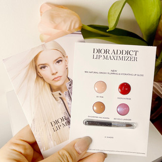Son dưỡng Dior addict lip maximizer, dior rouge sample