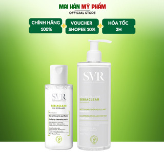 Nước tẩy trang cho da dầu mụn SVR Sebiaclear Eau Micellaire 75ml – 400ml