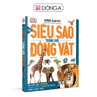 Sách - các siêu sao trong giới động vật - bìa cứng - đông a