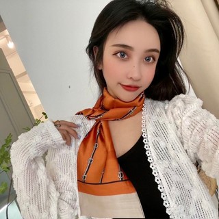 Khăn lụa cà vạt nhiều mẫu 15X150 THY THY STORE chất bandana lụa đẹp