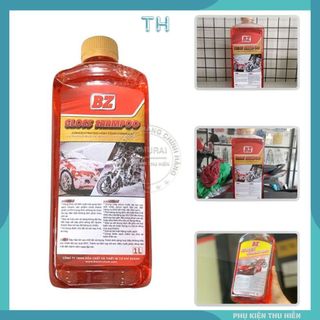 Nước rửa xe bz gloss shampoo, xà bông bz dung tích 1L siêu bọt, siêu sạch