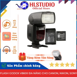 Đèn Flash Godox V860II Đa Năng Cho Canon, Nikon, Sony HL Studio