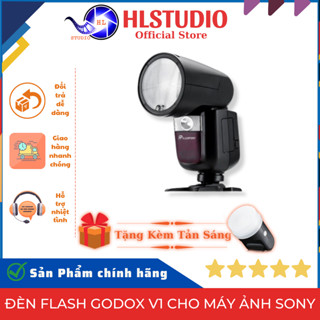 Đèn Flash Godox V1 Cho máy ảnh Sony HL Studio - Tặng Kèm Tản Sáng