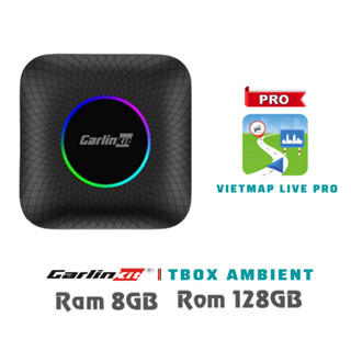 Android Box Carlinkit Tbox Ambient Ram 8Gb Rom 128Gb - Chip 6225 - Vietmap S2 - Vietmap Live Pro