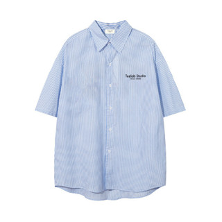  Áo Sơ Mi Ngắn Tay Teelab Local Brand Unisex Studio Oxford Shirt SS052 