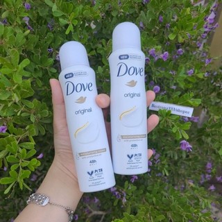 Xịt khử mùi cơ thể Dove 150ml Original