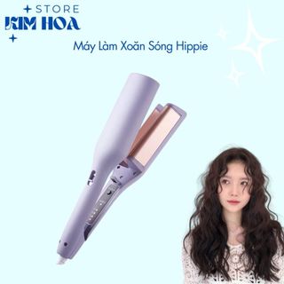 Máy Uốn Tóc Xoăn Sóng Nước Hippie 32mm Chất Liệu Gốm Sứ Ceramic Cao Cấp-Máy Làm Xoăn Sóng Nước Chỉnh Nhiệt Có Bảo Hành