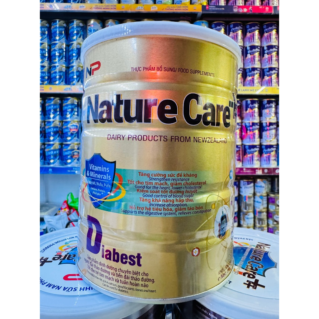 ( Dành cho người tiểu đường ) Nhập khẩu Newzylan Sữa Nature Care + Diabet