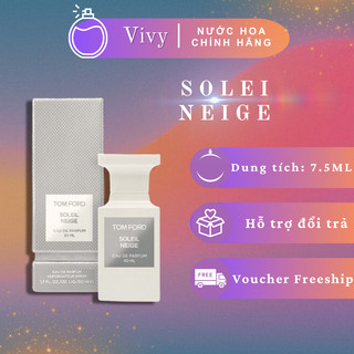 Nước hoa tomford mini soleil neige 7.5ml màu trắng