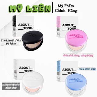 Mẫu mới - phấn phủ dạng nén eglips about tone blur powder pact 9g hàn quốc