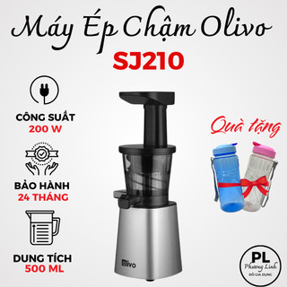 Máy ép chậm olivo sj210 công suất 200w dung tích 500ml - hàng chính hãng - bảo hành 24 tháng