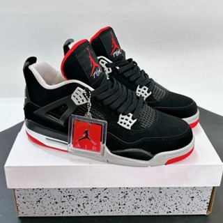 Giày thể thao Nike Air Jordan 4 Retro Bred 2019 (GS) 408452-060