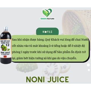 Nước Cốt Nhàu Phong Thảo 1L