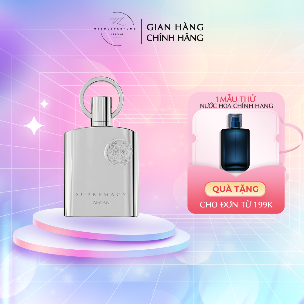 (Chính hãng) Nước Hoa Afnan Supremacy Silver EDP 100ML