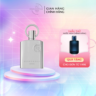 (Chính hãng) Nước Hoa Afnan Supremacy Silver EDP 100ML