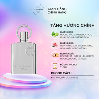 (Chính hãng) Nước Hoa Afnan Supremacy Silver EDP 100ML