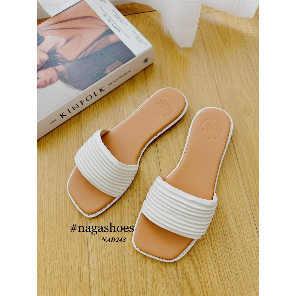 DÉP NAGASHOES QUAI NGANG XẾP LI NAD243