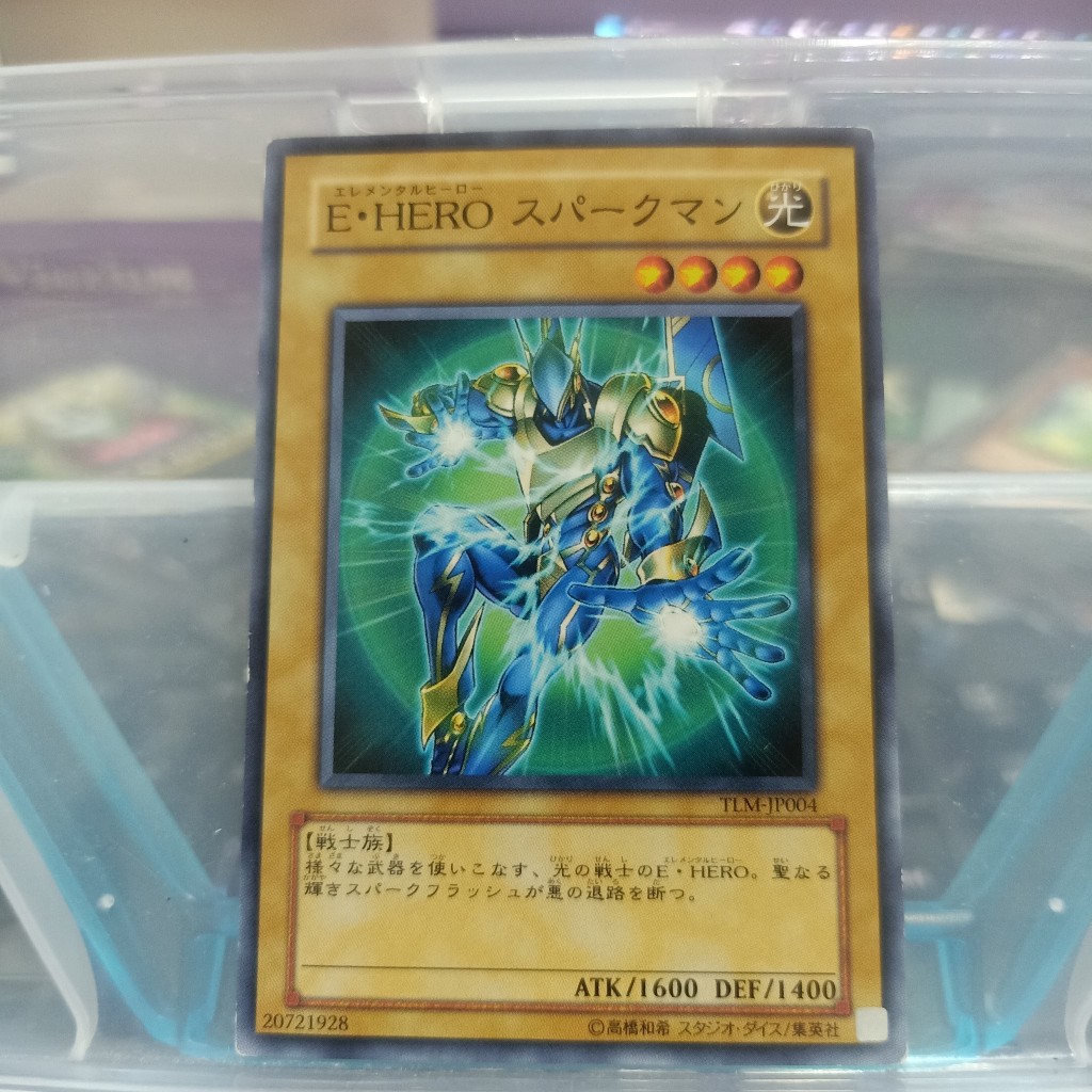 (YGOVKIDS) Bài Yu-Gi-Oh Elemental HERO Sparkman - TLM-JP004 - Normal