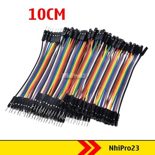 40 Dây Test Board 10cm đực-đực, cái-cái, đực-cái cắm beardboard