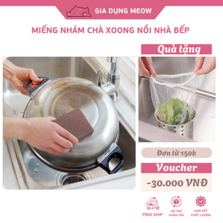 Miếng nhám chà xoong nồi nhà bếp siêu sạch