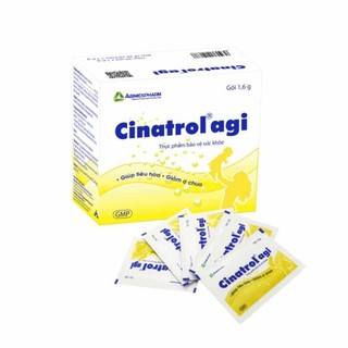Cốm tiêu hóa Cinatrol Agi vàng hộp 30 gói