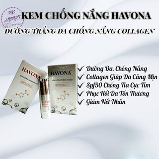 Kem chống nắng dưỡng trắng Havona Collagen (xám)