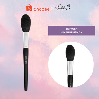 Feather b - cọ phủ phấn nén sephora 59 powder brush