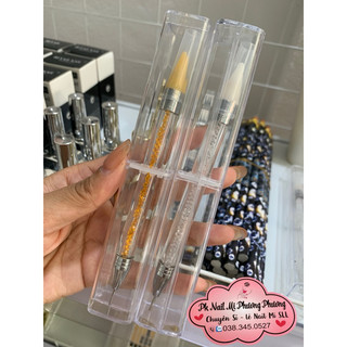 Bút chấm đá nail 2 đầu cán đá - 1 đầu dính đá 1 đầu đẩy chỉnh đá