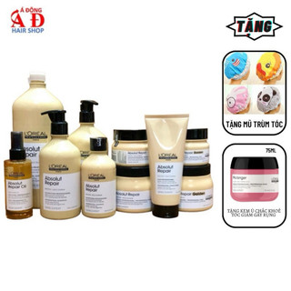 Trọn bộ chuyên sâu phục hồi hư tổn L'Oreal Absolut Repair 