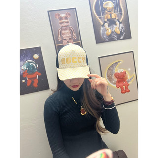 🌈FREE SHIP🌈 Mũ lưỡi trai vải da GC thời trang cao cấp