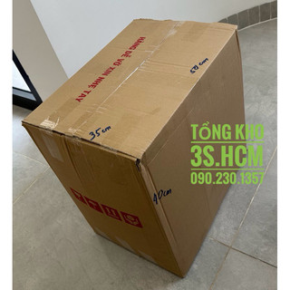 Thùng carton 40x50x30 chuyển nhà, đựng đồ dùng, thùng cứng cáp, đóng gói hàng hóa (mới 90% như hình)