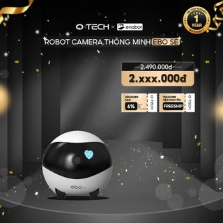 Robot camera thông minh giữ nhà ENABOT EBO SE | Bảo Hành 1 Năm