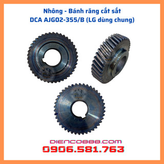 Nhông bánh răng máy cắt sắt dca ajg02-355 42 răng kích thước 20x57mm