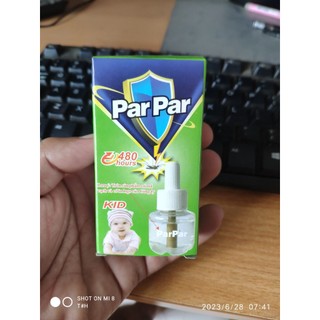 Tinh dầu đuổi muỗi parpar màu xanh