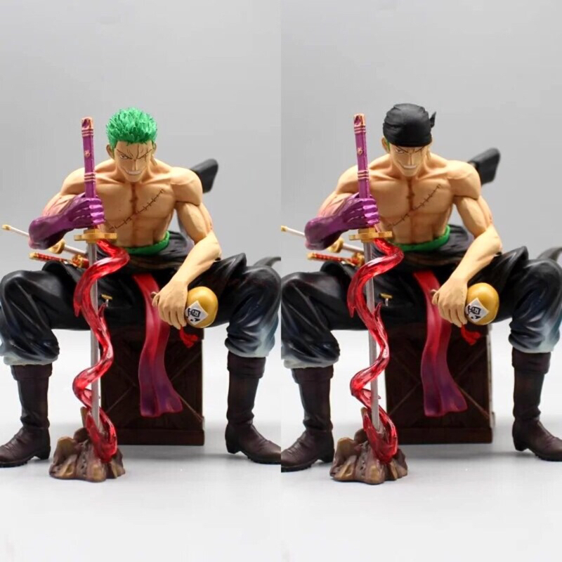 Mô hình OnePiece Roronoa Zoro cầm kiếm enma ngồi